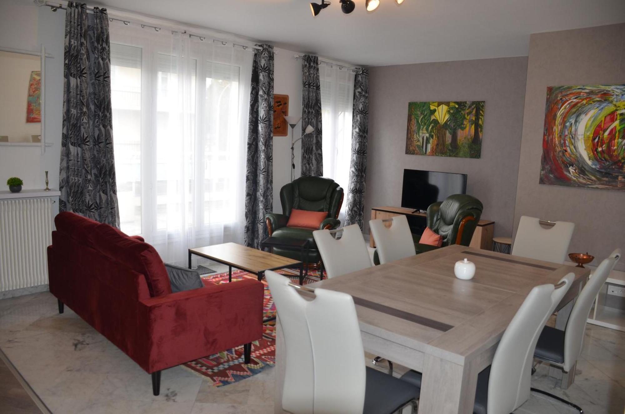 Spacious Flat Close To The Railway Station Troyes Pokój zdjęcie